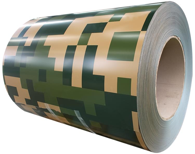 Camouflage-patterned Prepainted Aluminum Coil